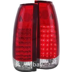 311004 Anzo Tail Lights Lamps Set of 2 Driver & Passenger Side New LH RH Pair