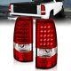 311010 Anzo Tail Lights Lamps Set Of 2 Driver & Passenger Side New Lh Rh Pair