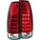 311057 Anzo Tail Lights Lamps Set Of 2 Driver & Passenger Side New Lh Rh Pair