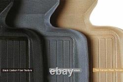 3D MAXpider Kagu 2nd Row Black Floor Liner for 14-19 Silverado/Sierra Crew Cab