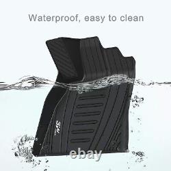 3W Floor Mats For Chevrolet Silverado GMC Sierra 1500 2500 Crew Cab 2019-2024