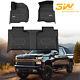 3w Floor Mats For 2019-2023 Denali Crew Cab Chevrolet Silverado 1500 /gmc Sierra
