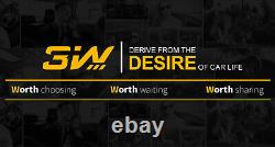 3W Floor Mats for 2019-2023 Denali Crew Cab Chevrolet Silverado 1500 /GMC Sierra