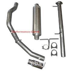 3.5 Exhaust Kit HD Muffler Fits 11-19 GM Silverado Sierra 2500 3500 6.0 CC-SB