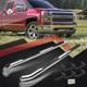 3 Chrome Running Board Round Side Step Bar For 07-19 Silverado Sierra Crew Cab