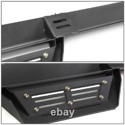 3 Powdercoated Step Nerf Bar Running Boards for Silverado Sierra Crew Cab 07-19