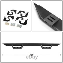 3 Powdercoated Step Nerf Bar Running Boards for Silverado Sierra Crew Cab 07-19
