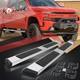 5.5 Ss Flat Running Board Side Step Bar For 19-24 Silverado Sierra Crew Cab