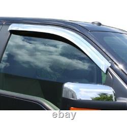 682956 Ventshade Window Visors Set of 2 Front Driver & Passenger Side New Pair