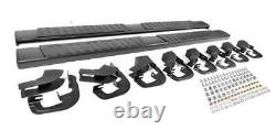 6 07-18 Silverado/Sierra Crew Cab Nerf Bars Side Steps Running Boards withCovers