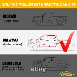 6.5 Fit 07-18 Silverado/Sierra 1500 Crew Cab Running Board New Body Side Step K