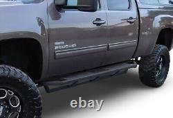6.5 Running Boards Side Steps For 01-07 Chevy Silverado GMC Sierra Crew Cab
