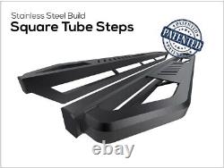 6.5 Running Boards Side Steps For 01-07 Chevy Silverado GMC Sierra Crew Cab