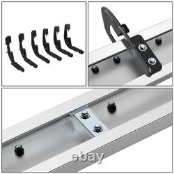 6 Chrome Running Board Side Step Nerf Bar For 07-19 Silverado Sierra Crew Cab