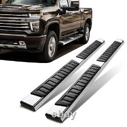 6'' Estribos Nerf Barras para 19-24 Silverado Sierra 1500 2500HD 3500HD Crew Cab