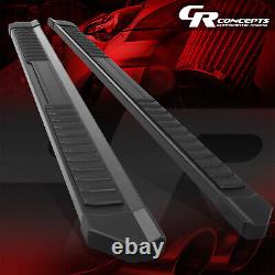 6 Flat Running Boards for 2019-2024 Silverado Sierra 1500 2500 3500 HD Crew Cab