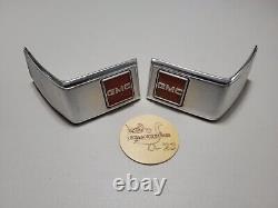73-80 GMC Squarebody Cab Corner Trim Molding Band Left Right OE C1500 K1500 C15