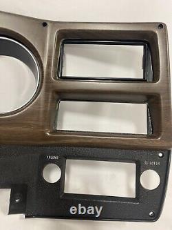 75-77 NEW Woodgrain Chevy GMC pickup truck dash bezel gauge cluster cover