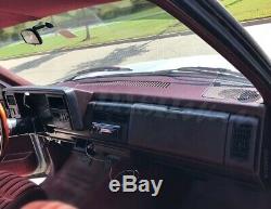 88-94 Chevy GMC Pickup Blazer Suburban Dash Skin Cover Cap Garnet Burgundy