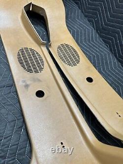 88-94 Chevy GMC Regular Cab Truck Left & Right B Pillar Trim Molding DARK TAN