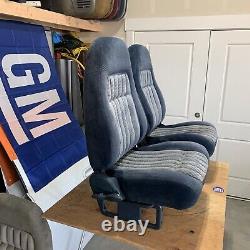 88-94 Obs Chevy Silverado Blazer Gmc Sierra Jimmy Blue Bucket Seats Manual C/k