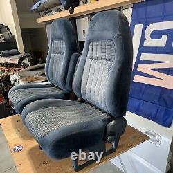 88-94 Obs Chevy Silverado Blazer Gmc Sierra Jimmy Blue Bucket Seats Manual C/k