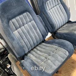 88-94 Obs Chevy Silverado Blazer Gmc Sierra Jimmy Blue Bucket Seats Manual C/k