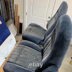 88-94 Obs Chevy Silverado Blazer Gmc Sierra Jimmy Blue Bucket Seats Manual C/k