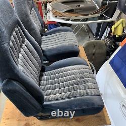 88-94 Obs Chevy Silverado Blazer Gmc Sierra Jimmy Blue Bucket Seats Manual C/k