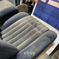 88-94 Obs Chevy Silverado Blazer Gmc Sierra Jimmy Blue Bucket Seats Manual C/k