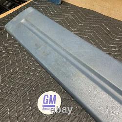 88-98 Chevy GMC Rear Cab Center Trim Back Panel Blue C/K 1500 Truck OBS SS GM OE