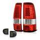 99-02 Chevy Silverado Gmc Sierra Red Parking Tail Lamp Led License Plate Light