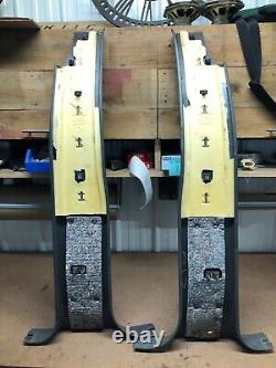 99-06 Chevrolet Silverado GMC Sierra Crew Cab LH RH B Pillar Trim PAIR Dk Pewter