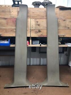 99-06 Chevrolet Silverado GMC Sierra Crew Cab LH RH B Pillar Trim PAIR Tan 52