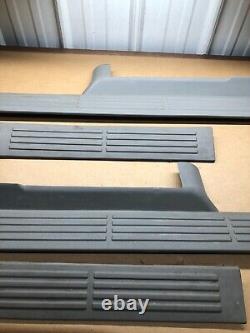 99-06 LH RH Front Rear Door Sill Plate Crew Silverado Sierra Avalanche GREY set