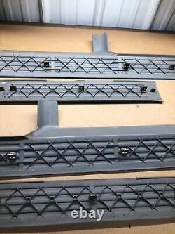 99-06 LH RH Front Rear Door Sill Plate Crew Silverado Sierra Avalanche GREY set