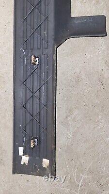 99-06 LH RH Front Rear Door Sill Plate Silverado Sierra Avalanche DARK GREY set