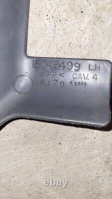 99-06 LH RH Front Rear Door Sill Plate Silverado Sierra Avalanche DARK GREY set