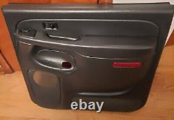 99-06 SILVERADO SIERRA CREW CAB 2500 3500 PASSENGER RIGHT REAR Door Trim Panel