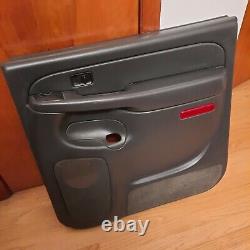 99-06 SILVERADO SIERRA CREW CAB 2500 3500 PASSENGER RIGHT REAR Door Trim Panel
