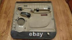 99-07 SILVERADO SIERRA 1500 2500 3500 Crew Cab LEFT REAR Door Trim Panel DK GREY
