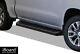 Aps Black Running Boards Fit 19-25 Chevy Silverado Gmc Sierra Crew Cab