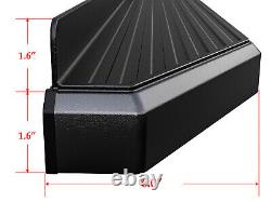 APS Black Running Boards Style Fit 01-07 Chevy Silverado GMC Sierra Crew Cab