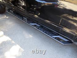 APS Black Steel SR1 Off-road Board Fit 07-18 Chevy Silverado GMC Sierra Crew Cab