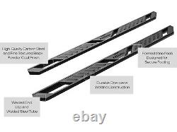 APS Black Steel SR1 Off-road Board Fit 07-18 Chevy Silverado GMC Sierra Crew Cab
