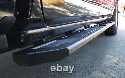 APS Black Steel SR1 Off-road Board Fit 07-18 Chevy Silverado GMC Sierra Crew Cab