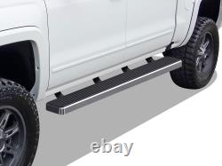 APS Running Boards 5 inches Fit 07-18 Chevy Silverado GMC Sierra Crew Cab