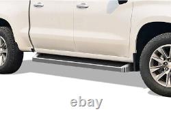 APS Running Boards Style Fit 19-24 Chevy Silverado GMC Sierra Crew Cab