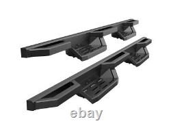APS Steel Pocket Steps Armor Fit 19-24 Chevy Silverado GMC Sierra Crew Cab