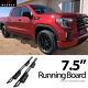 Aps Wheel To Wheel Black Nerf Bar For 19-24 Silverado Sierra Crew Cab 5.5ft Bed